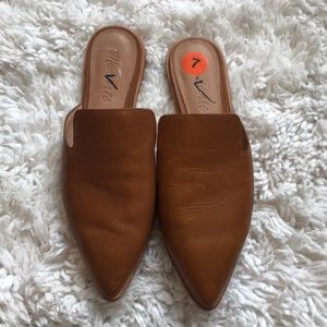 Madewell leather mules